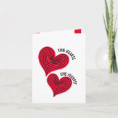 Romantic Valentine’s Day card  シーズンカード (正面)