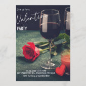 Romantic Valentine’s Day Party 招待状 (正面)
