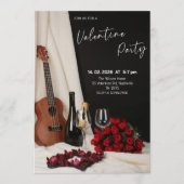 Romantic Valentine’s Day Party 招待状 (正面)