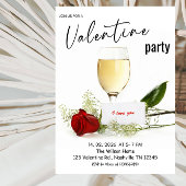 Romantic Valentine’s Day Party 招待状