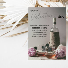 Romantic Valentine’s Day Party 招待状