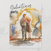 Romantic Valentine’s Day Party 招待状 (正面)