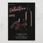 Romantic Valentine’s Day Party 招待状 (正面)