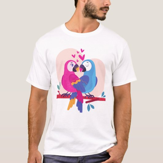 Romantic Valentine’s Day Quote T-Shirt Tシャツ (正面)