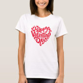 Romantic Valentine’s Day Quote T-Shirt Tシャツ (正面)