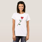 Romantic Valentine’s Day Quote T-Shirt Tシャツ (正面フル)