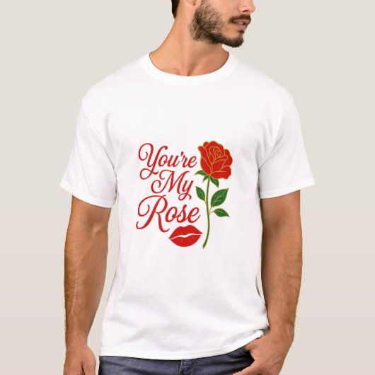 Romantic Valentine’s Day T-Shirt Tシャツ (正面)
