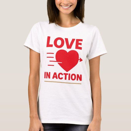 Romantic Valentine’s Day T-Shirt Tシャツ (正面)
