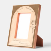 Romantic Valentine’s Gift for Couples - Rose レーザー彫刻フレーム (左)