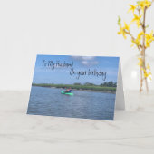 "ROMANTIC" & "VERY LOVING" HUSBAND'S BIRTHDAY カード (黄色い花)