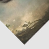 Romantic Victorian Woman Floral Portrait Decoupage 薄葉紙 (詳細)