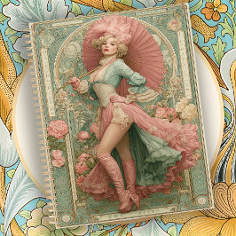 Romantic Vintage Art Nouveau Circus プランナー手帳