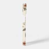 Romantic Vintage Floral Bouquet Pattern iPhoneケース (右側面)