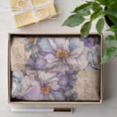 Romantic Vintage Floral Love Letter Decoupage 薄葉紙 (ギフト)