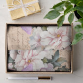Romantic Vintage Floral Love Letter Decoupage 薄葉紙 (ギフト)