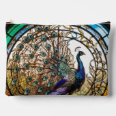 Romantic Vintage Peacock Makeup Purse アクセサリーポーチ (正面)