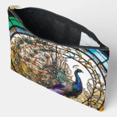 Romantic Vintage Peacock Makeup Purse アクセサリーポーチ (見開き)