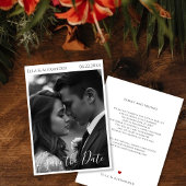 Romantic Vintage Photo セーブザデート