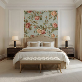 Romantic Vintage Rose Garden 壁紙