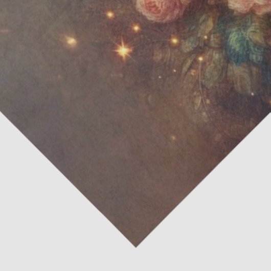 Romantic Vintage Tabby Cat Decoupage  薄葉紙 (詳細)