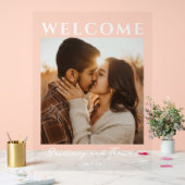 Romantic Warm Photo アクリルサイン (ウェディング)