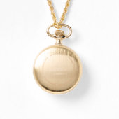 Romantic wedding keepsake for newlyweds 腕時計 (裏面)