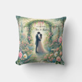 Romantic Wedding pastell Nr.3 クッション (正面)