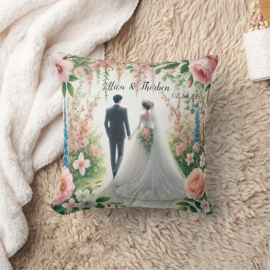 Romantic Wedding pastell Nr.5 クッション (ブランケット)