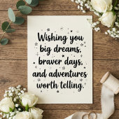 Romantic Wedding Quote Newlywed Bride Groom カード