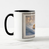 Romantic Wedding Rings Love Theme Ceramic Mug Gift マグカップ (左)