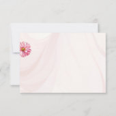 Romantic Wildflower Spring Wedding Response Cards 出欠カード (裏面)