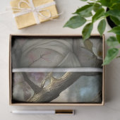 Romantic Wisteria Woman Portrait Decoupage 薄葉紙 (ギフト)