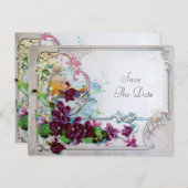 ROMANTICA 4日付を保存 案内ポストカード (正面/裏面)