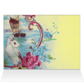 ROMANTICA、BLUE YELLOW PINK BLUEフローラ（鳩あり） (内部横(上))