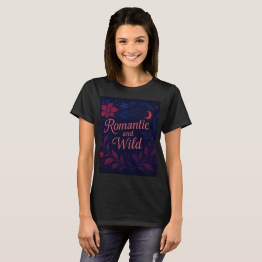 romanticand wild tシャツ (正面フル)