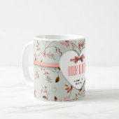 RomanticCharmヴィンテージフラワー結婚ズコレクション コーヒーマグカップ (正面左)