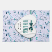 RomanticCharmヴィンテージ結婚フローラのコレクション キッチンタオル (横)