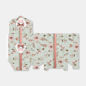 RomanticCharmヴィンテージ結婚フローラのコレクション フェイバーボックス (折り畳みなし)