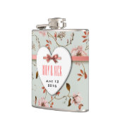 RomanticCharmヴィンテージ結婚フローラのコレクション フラスク (左)