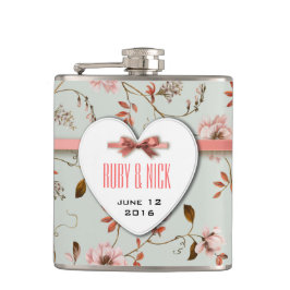 RomanticCharmヴィンテージ結婚フローラのコレクション フラスク