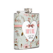 RomanticCharmヴィンテージ結婚フローラのコレクション フラスク (右)