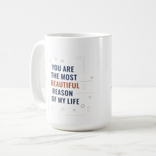 RomanticFeelings コーヒーマグカップ (正面左)