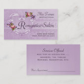 Romantico L名刺 予約カード (正面/裏面)