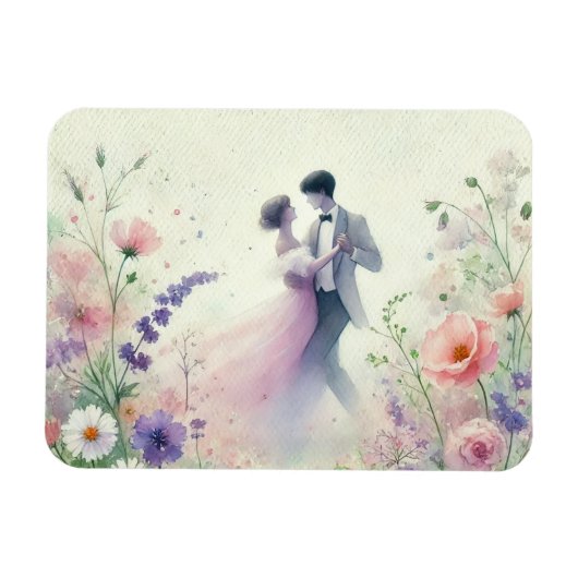 Romantik Wedding 1 マグネット (横)