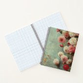 Romantische Nostalgische Dahlien ノートブック (内部)