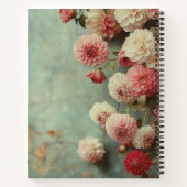 Romantische Nostalgische Dahlien ノートブック (裏面)