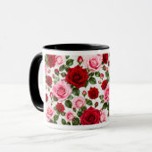 Romantisches Rosenparadies マグカップ (正面左)