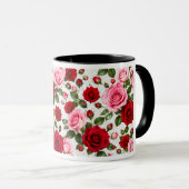 Romantisches Rosenparadies マグカップ (正面右)