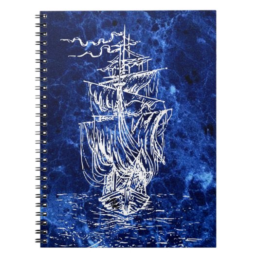 Romantisches Segelschiff ノートブック (正面)