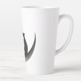 Romantisme Mystique sous un Croissant de Lune 🌙🐾 カフェラテマグ